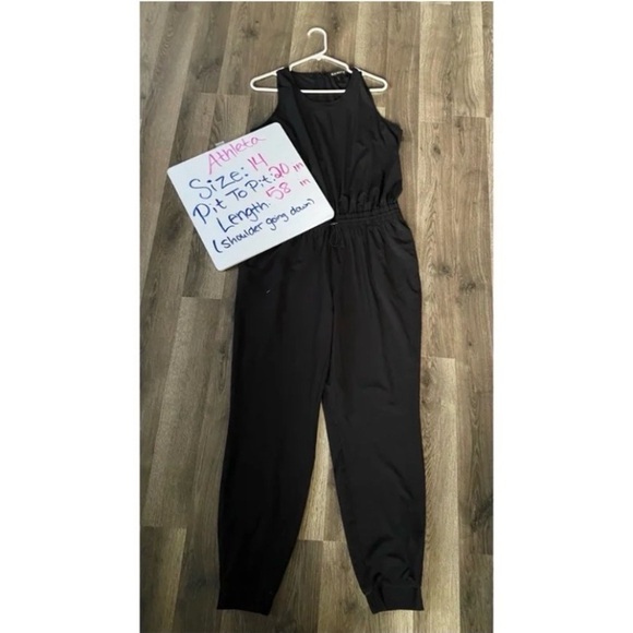 ATHLETA Black Jogger Jumpsuit - Picture 8 of 8